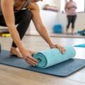 use a yoga towel
