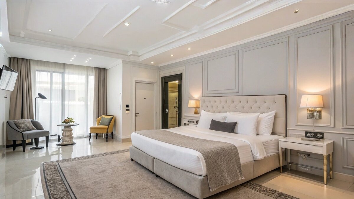 Opções de cores de toalhas de hotel uma comparação de toalhas de hotel brancas, cinzas e azuis