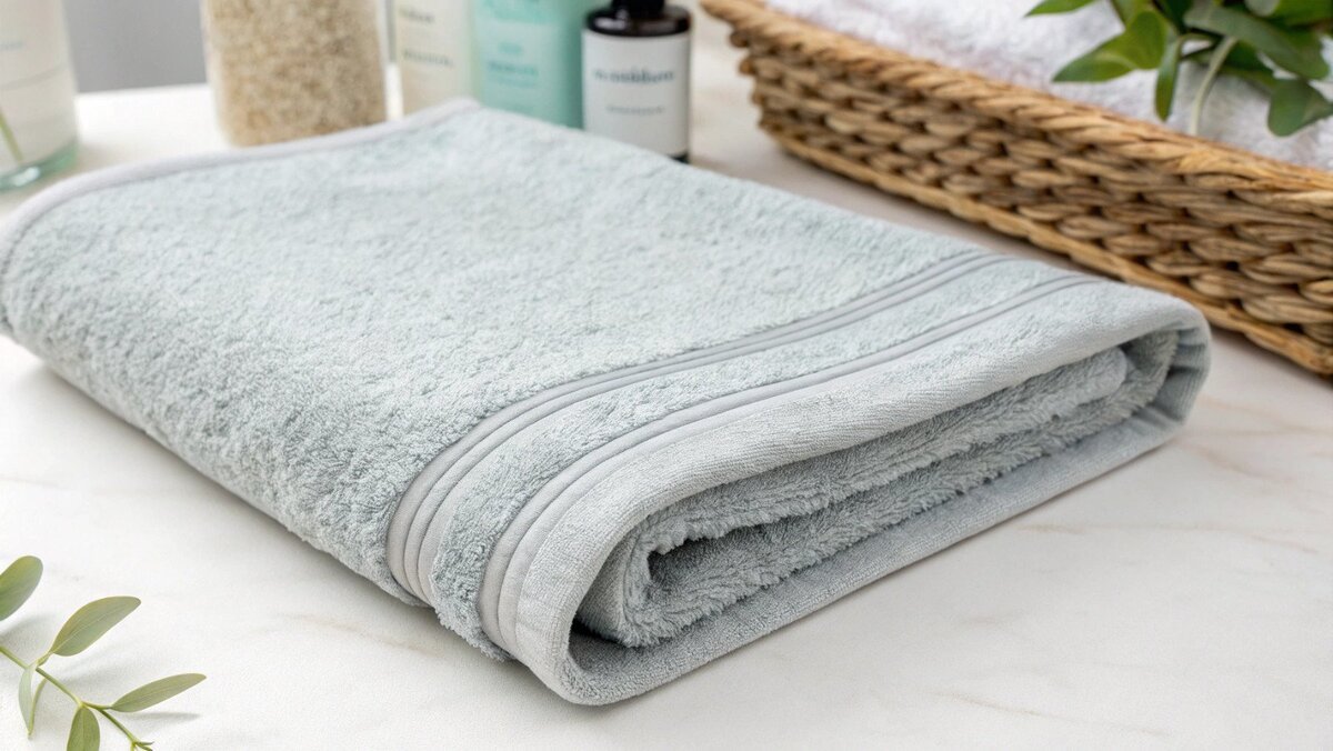 Toalha de microfibra para cabelos Mulher enrolando o cabelo em uma toalha de microfibra