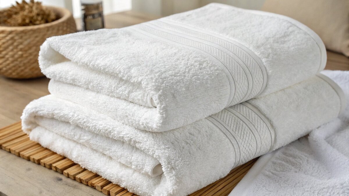 Tecido felpudo uma foto macro de laços de tecido felpudo branco