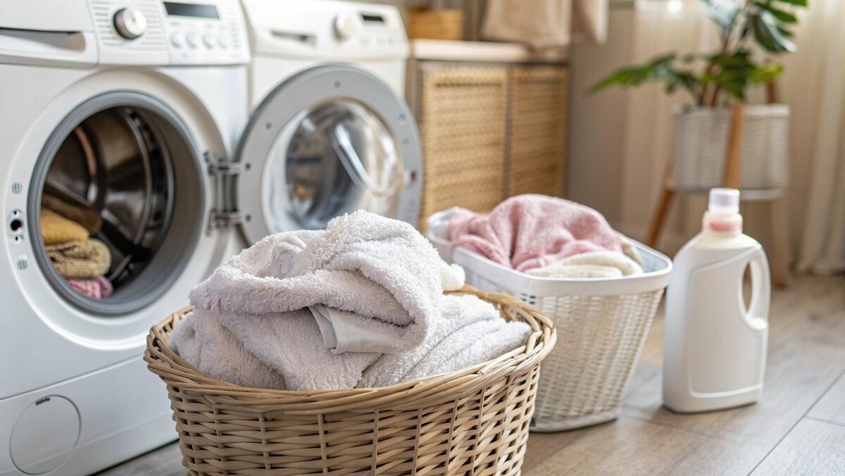 how to keep towels soft stack of perfectly folded, soft and fluffy bath towels