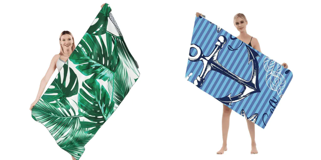 Beach Towel 2 two types of beach towel